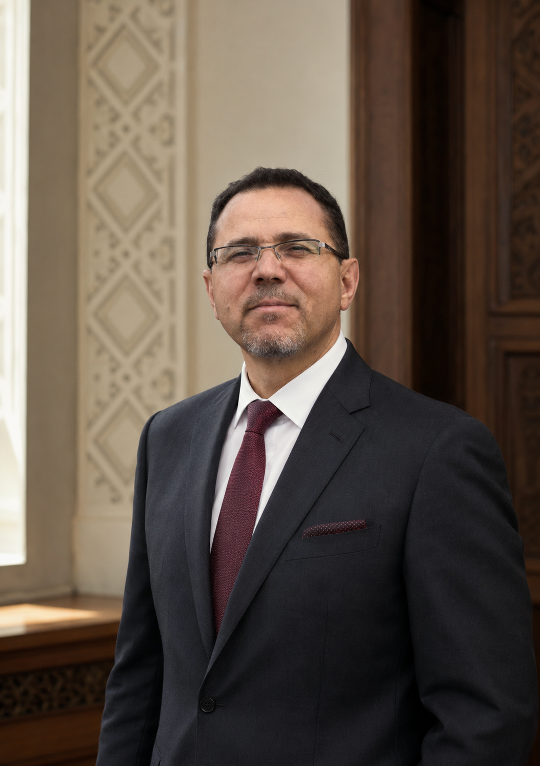صورة مهنية للأستاذ محمد بناصر، محام بمدينة تازة